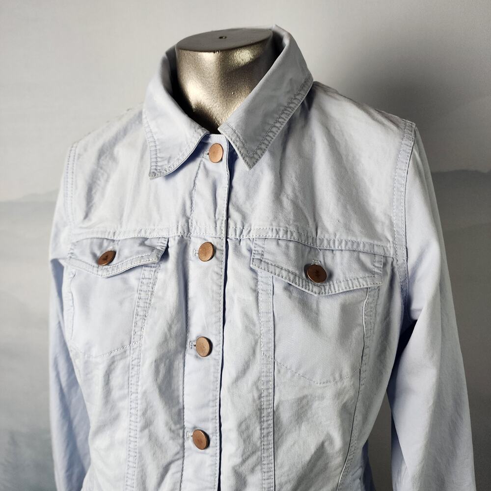 Pendleton Long Sleeve Button Up Light Blue Shirt | Women's Medium - Picture 2 of 15